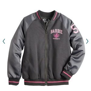 Barbie girls varsity jacket only at kohls nwot